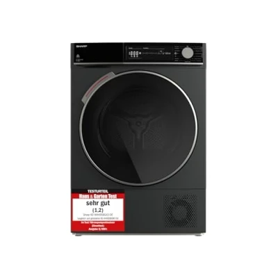 Abbildung von Sharp Wärmepumpentrockner &quot;KD NHH9S9GA3 DE&quot;, 9 kg