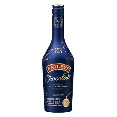 Abbildung von Baileys Chocolate, Original Irish Cream mit Belgischer Schokolade, Cremiger Schokoladenlikör, Liqueur Schokoladengeschmack, Perfekt für Cocktails und Desserts, 15,7% Vol, 500ml Einzelflasche