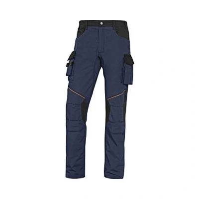 Abbildung von Delta Plus MCPA2GRTM Mach2 Corporate Arbeitshose aus Ripstop Polyester Baumwolle, Hellgrau/Dunkelgrau, Größe M