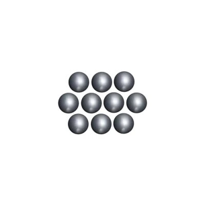 Abbildung von MAUL Kugel Magnet Ø 30 mm (10 Stück) Starke Magnete für Whiteboard, Magnettafel und Kühlschrank klein mit 0,6 kg Haftkraft Hochglanz Oberfläche Silber
