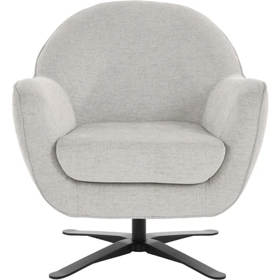 Abbildung von andas Drehsessel &quot;Stavre, Loungesessel&quot;, in moderner Optik, mit elegantem Drehfuß