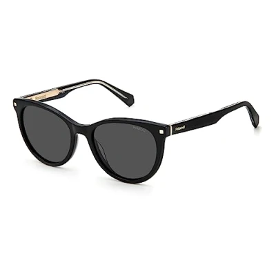 Abbildung von Polaroid Sonnenbrille, Damen, Größe: 53, Black