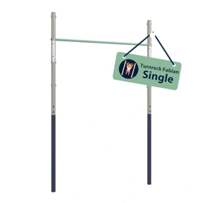 Abbildung von HUDORA Turnreck Fabian höhenverstellbar 71150 cm Kinder Turnstange Garten