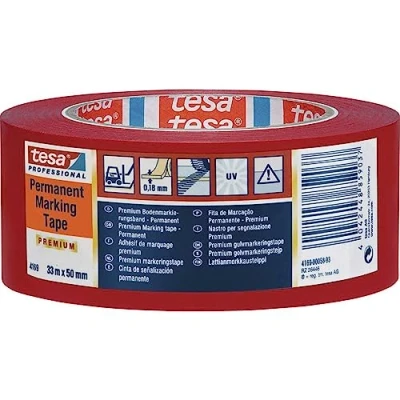 Abbildung von 6 x Tesa Markierungsband 4169 50mm 33m blau