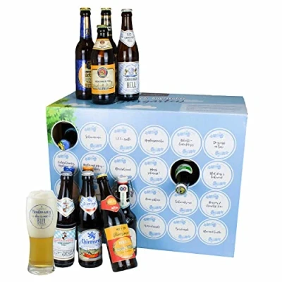 Abbildung von Bavariashop Geschenkbox Bier Box &quot;Bayerischer Biergarten&quot; Männer Geschenk Set