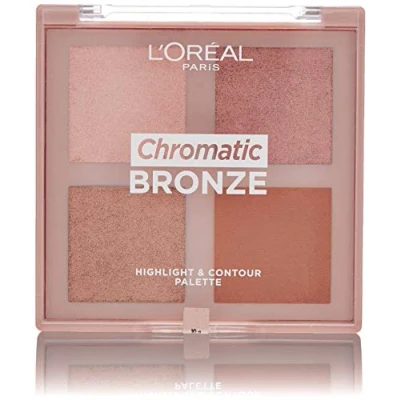 Abbildung von L&#039;Oréal Chromatic Bronze Highlighter &amp; Contour Palette
