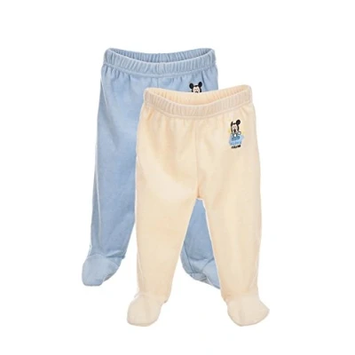 Abbildung von Babyhosen Set Mickey Größe 9 Monate, Farbe Blau/Gelb