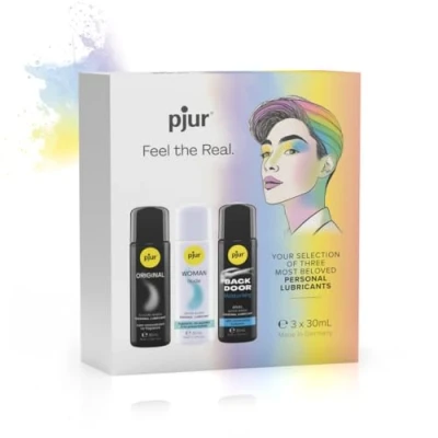 Abbildung von Pride box 3x30ml wasserbasierte Gleigele (0.09 l) 90 ml