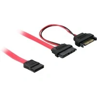 Abbildung von Adapterkabel Slim SATA 13 Pin &gt; 7 + 15
