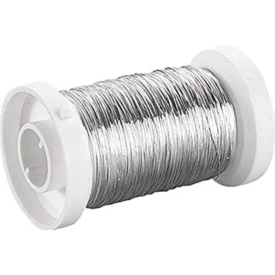 Abbildung von 5 x Knorr prandell Silberdraht 0,6mmx15m