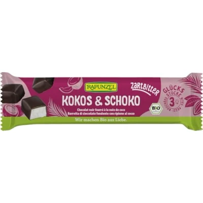 Abbildung von Rapunzel BIO Kokos Happen Zartbitter, 1er Pack (1 x 50g)