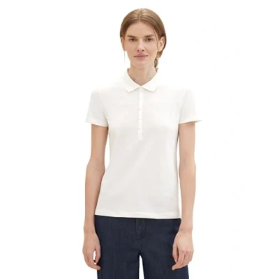Abbildung von TOM Tailor Poloshirt, Damen, Größe: 3XL, Whisper white