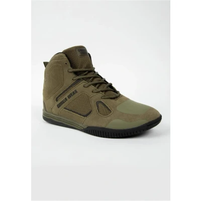 Abbildung von Gorilla Wear TROY Sneaker high, Herren, Größe: 38, Dark green Schuhe