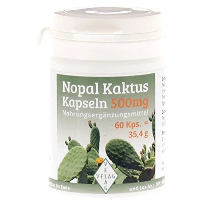 Abbildung von NOPAL Kaktus 500 mg Kapseln 60 St