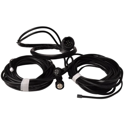 Abbildung von Kabelbaum 13 polig mit Stecker 6.000 2 x Bajonett 5 , Abzweigung 2x 4,5m DC TrailerPlus Anhängerersatzteile