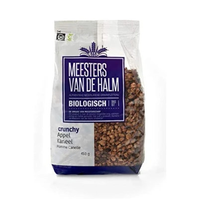 Abbildung von De Halm Crunchy ApfelZimt Bio (450 Gr) Reform Lebensmittel Ernährung