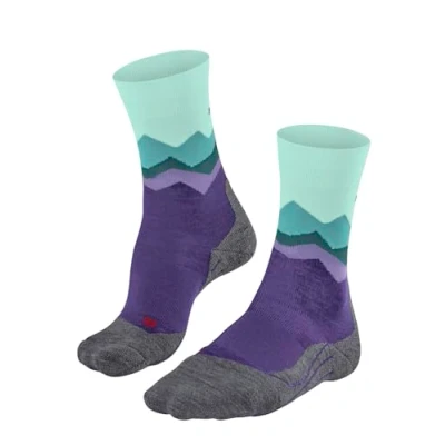Abbildung von Falke TK Crest Sportsocken, Damen, Größe: 41/42, Amethyst