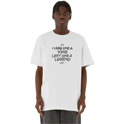 Abbildung von Upscale by Mister Tee LIKE A Legend Tshirt print, Herren, Größe: 4XL, White