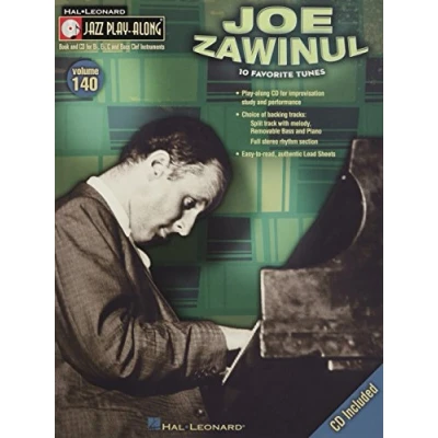 Abbildung von Jazz Play Along Volume 140: Joe Zawinul: Along, CD für Instrument(e) in b (Hal Leonard Band 140) 140,