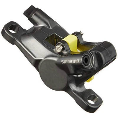 Abbildung von Shimano BREMSSATTEL VR/HR BR RS785 (14) POST MOUNT R PAD J02A M. FIN, Schwarz