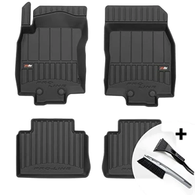 Abbildung von moto MOLTICO 3D Gummimatten Auto Fußmatten Gummi Automatten 4 teilig Set passend für Nissan X Trail III T32 ab 2017