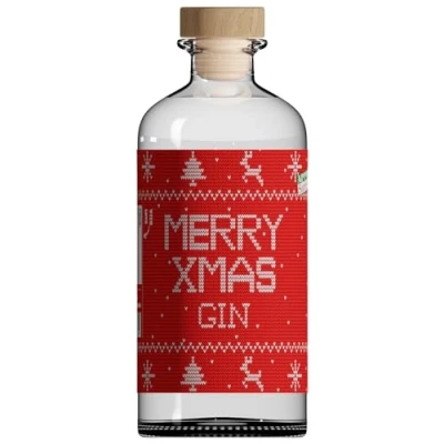 Abbildung von MERRY CHRISTMAS Gin 500ml 40% vol Orange, Zimt, Muskatnuss &amp; Kardamom Würziger Fruchtiger Geschmack