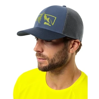 Abbildung von Jack Wolfskin Unisex Brand Cap Baseballkappe, Evening Sky, One Size