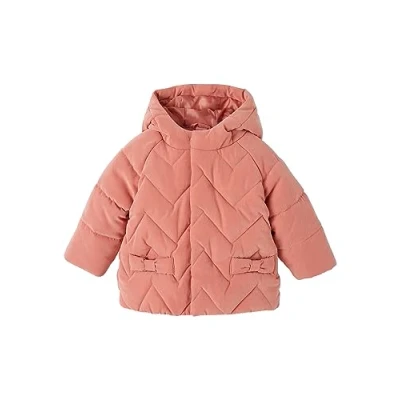 Abbildung von Vertbaudet 3 in 1 Baby Steppmantel mit Recycling Polyester rosa 86