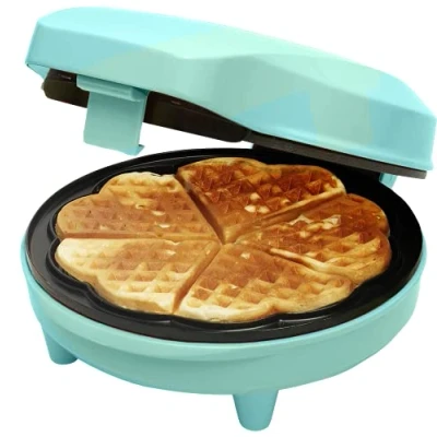Abbildung von bestron Waffeleisen &quot;ASW217M&quot;, 700 W, für klassische Herzwaffeln, Waffelmaker mit Antihaftbeschichtung