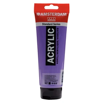 Abbildung von Amsterdam Standard Series Acrylfarbe Tube 250 ml Ultramarinviolett 507 (17125070)
