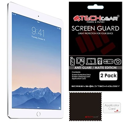 Abbildung von TECHGEAR (2 Stück Matte Displayschutzfolien für iPad Pro 9,7 Blendschutz Schutzfolie (2017) Auch (6. Gen.) &amp; (5.