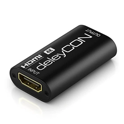 Abbildung von deleyCON HDMI Repeater Signal Verstärker 4k@30Hz UHD Kabel