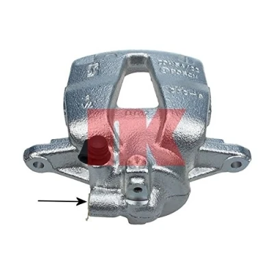Abbildung von NK 2136249 Bremssattel Gusseisen FIAT: Grande Punto Schrägheck, Panda II 500 OPEL: Corsa D Adam, ALFA ROMEO: MiTo