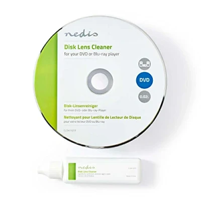 Abbildung von NEDIS CD LinsenreinigerCleaner Reinigungsdisk 20 ml Blu ray Player/CD Player/DVD Spieler Transparent
