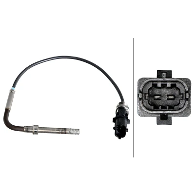 Abbildung von HELLA 6PT 358 226 361 Sensor, Abgastemperatur FIAT: Ducato III Kastenwagen, Pritsche / Fahrgestell, Bus