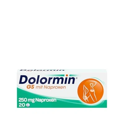 Abbildung von Dolormin GS mit Naproxen bei Gelenkschmerzen 20 St