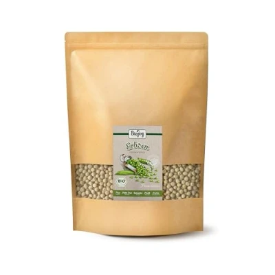 Abbildung von Biojoy BIO Grüne Erbsen (2,5 kg), getrocknet und ganz, ohne Zusätze