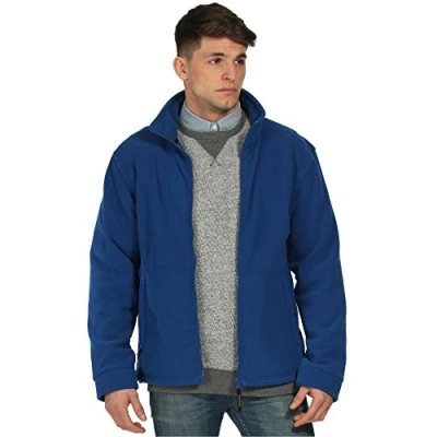 Abbildung von Regatta Micro Fleecejacke für Damen mit durchgehendem Reißverschluss, Dunkelblau, Größe 46 (Herstellergröße: 46).