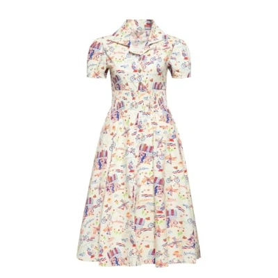 Abbildung von QueenKerosin Sommerkleid Amsterdam mit Allover Print