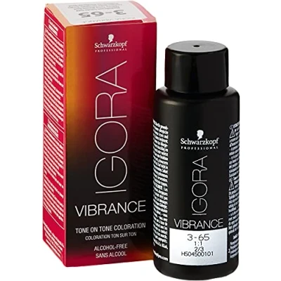 Abbildung von Schwarzkopf Igora Vibrance Color 3 65 Dunkelbraune Schokolade Gold