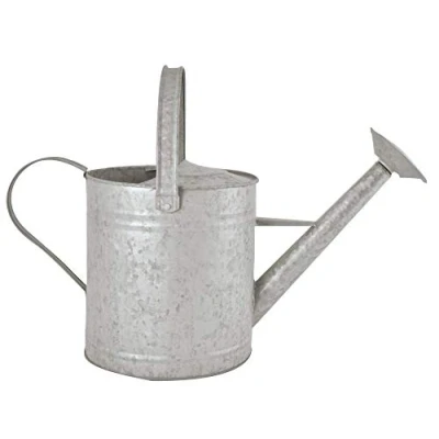 Abbildung von Esschert Design Altzink Gießkanne 6,6 Liter, 49,5x22x28 cm