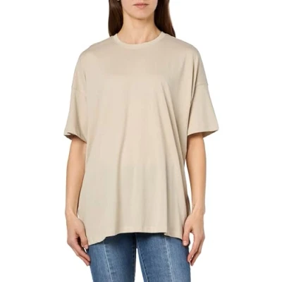 Abbildung von ONLY Onlmay LIFE Oversize Tshirt basic, Damen, Größe: Medium, Silver lining