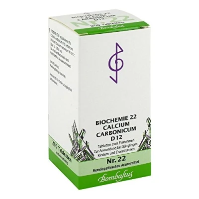 Abbildung von Biochemie 22 Calcium carbonicum D12 Tabletten