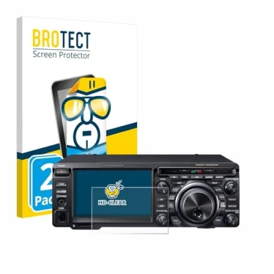 Abbildung von BROTECT (2 Stück Schutzfolie für Yaesu FT DX10 Displayschutz Folie Ultra Klar