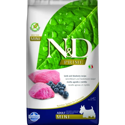 Abbildung von N&amp;D Prime DOG Adult Mini Lamm &amp; Heidelbeere varianten 2,5 kg