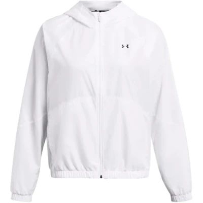 Abbildung von Under Armour Rival Sport Windbreaker, Damen, Größe: XL, White/black