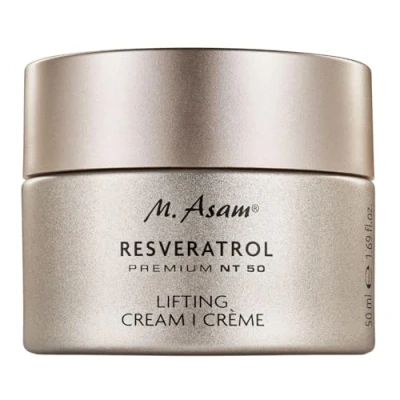 Abbildung von Asam Beauty Asambeauty Tagescreme Resveratrol Premium NT50 Lifting CRÈME Gesichtscreme, Größe: 50 ml, Grau