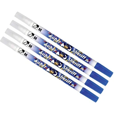 Abbildung von Pelikan 258M/2/B Tintenlöscher Super Sheriff Löschspitze M, multi Spitze 4 Stück