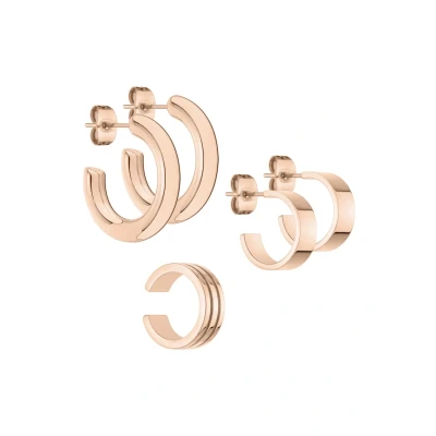 Abbildung von Liebeskind Berlin SET Ohrringe Rose goldcoloured, Damen, Größe: One Size, gold coloured