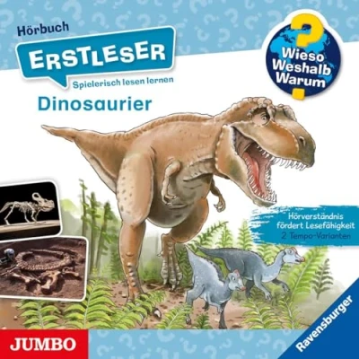 Abbildung von Wieso? Weshalb? Warum? Erstleser Dinosaurier: CD Standard Audio Format, Lesung